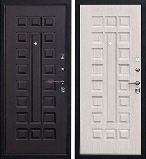Входная металлическая дверь панели МДФ с двух сторон СП312